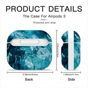 Sea Surf Airpods 3 Case (Hard Shell, White)