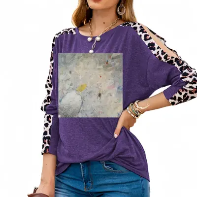 Women The Soul Leopard Long-Sleeved T-Shirt