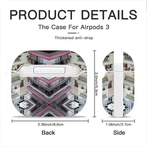 Fraise 4 Airpods 3 Case (Hard Shell, White)