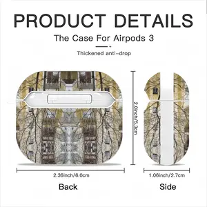 Dantelle 3 Airpods 3 Case (Hard Shell, White)