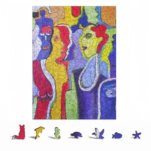 Woman Talk Animal Module Puzzle (Vertical)