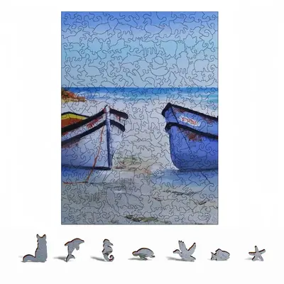 One Boat Belongs To Emmie Animal Module Puzzle (Vertical)