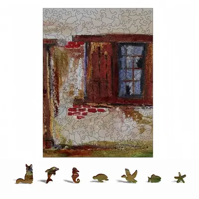 Old Cottage Animal Module Puzzle (Vertical)