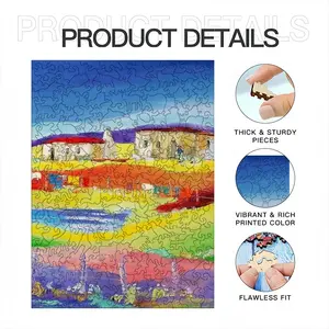 Rural Cottages Animal Module Puzzle (Vertical)