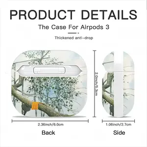 The Sacred Branch Airpods 3 Case (Hard Shell, White)