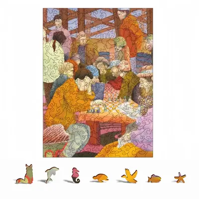 Birds Of A Feather Animal Module Puzzle (Vertical)