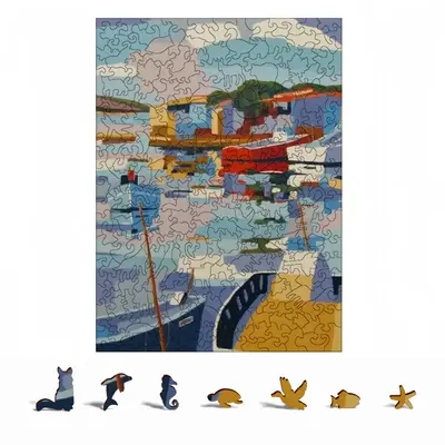 Sète La Pointe Courte Animal Module Puzzle (Vertical)