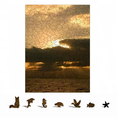 Africa Animal Module Puzzle (Vertical)