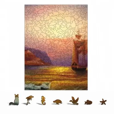 In Search Of Gold Animal Module Puzzle (Vertical)