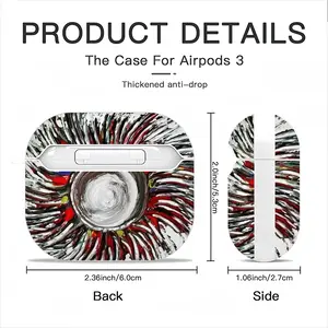 Aztec Sun Airpods 3 Case (Hard Shell, White)