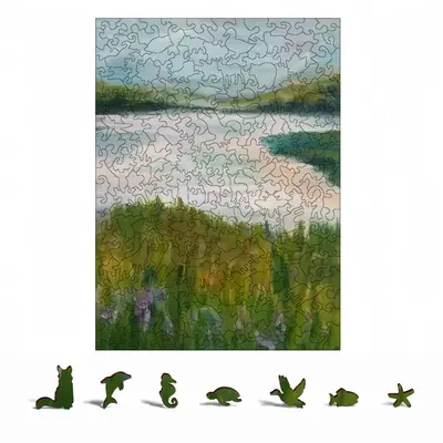 Lake Animal Module Puzzle (Vertical)