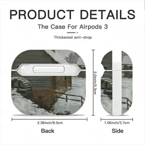 Old Mill Airpods 3 Case (Hard Shell, White)