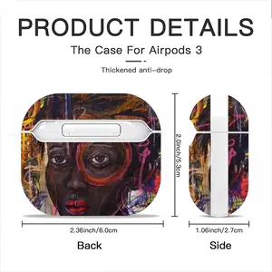 Colorful Dreams Airpods 3 Case (Hard Shell, White)