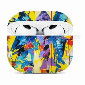 Warriors Airpods 3 Case (Hard Shell, White)