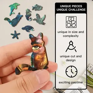 African Youngster Animal Module Puzzle (Vertical)