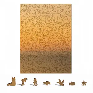 The Sea #038 Animal Module Puzzle (Vertical)