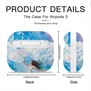 The Cycle Of Life Airpods 3 Case (Hard Shell, White)