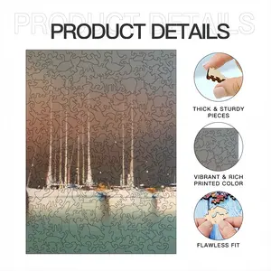 Sailboats In Thunderstorm Animal Module Puzzle (Vertical)