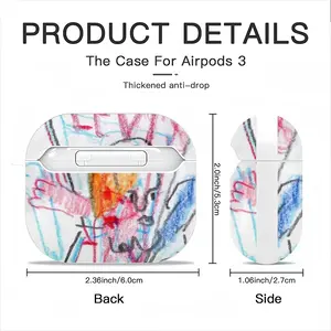 Everyday Micro-Scenes 018 Airpods 3 Case (Hard Shell, White)