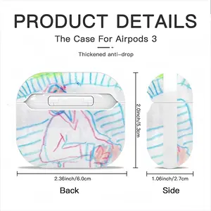 Everyday Micro-Scenes 010 Airpods 3 Case (Hard Shell, White)