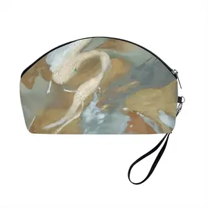 Bird Sea-Horse Curved Makeup Bag