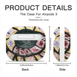 Web Eye Airpods 3 Case (Hard Shell, White)