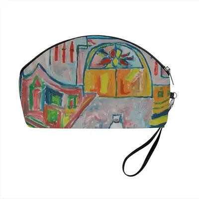 The Arab Market Curved Makeup Bag