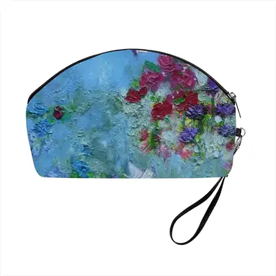 Free To Flutter Curved Makeup Bag