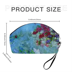 Free To Flutter Curved Makeup Bag