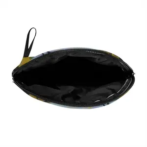 The Pond Near School Curved Makeup Bag