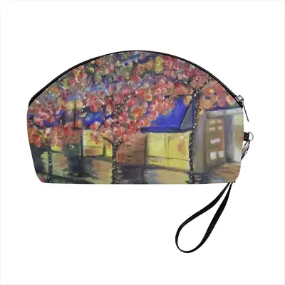 Sydney On Rainy Night Curved Makeup Bag