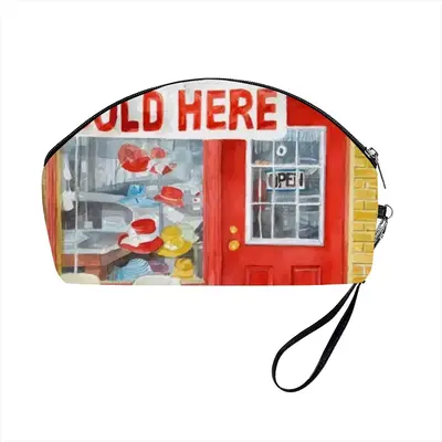 Church Hats Sold Here Curved Makeup Bag