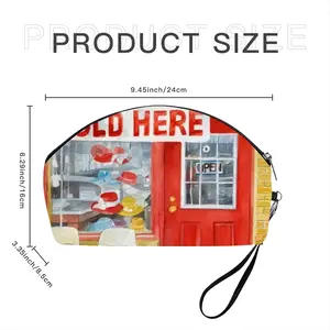 Church Hats Sold Here Curved Makeup Bag