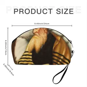 Rabbi From Galicia Curved Makeup Bag