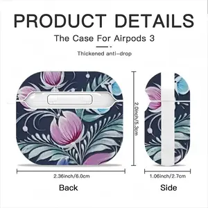 Night Pleasure Airpods 3 Case (Hard Shell, White)