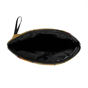 Fake Stained Glass 1 Curved Makeup Bag