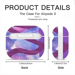 Toast Airpods 3 Case (Hard Shell, White)