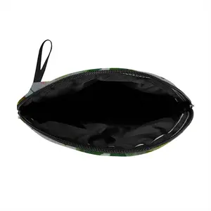 The Sun Is Shining Through The Pine Trees Curved Makeup Bag