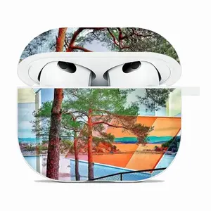 Deep Breath Airpods 3 Case (Hard Shell, White)