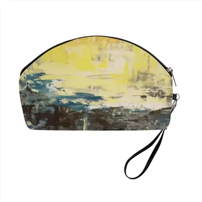 Singing Of The Sun Curved Makeup Bag