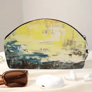 Singing Of The Sun Curved Makeup Bag