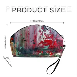 The View From The Sky Curved Makeup Bag