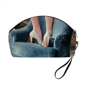 Reaching For The Top Curved Makeup Bag