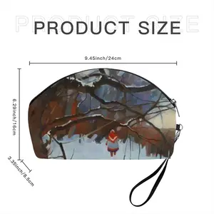 The Sun Has Set Curved Makeup Bag