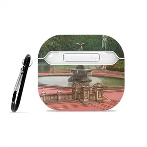 Bethesda Fountain Central Park New York City Airpods 3 Case (Hard Shell, White)