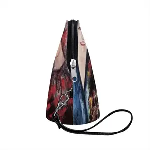 Three Graces Flying Through Madrid Curved Makeup Bag