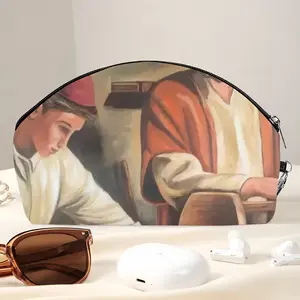 Joseph And Jesus Curved Makeup Bag