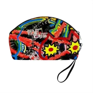 Animal Camp Curved Makeup Bag