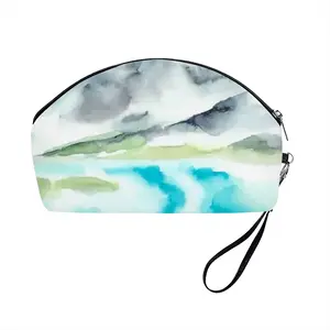 Watersprite Lake Curved Makeup Bag