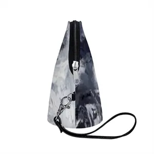 Charcoal Sky Curved Makeup Bag